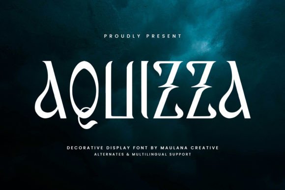 Aquizza Font: A Stylish Upgrade for Your Brand