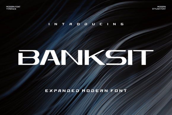 Banksit Font for Bold Brand Campaigns