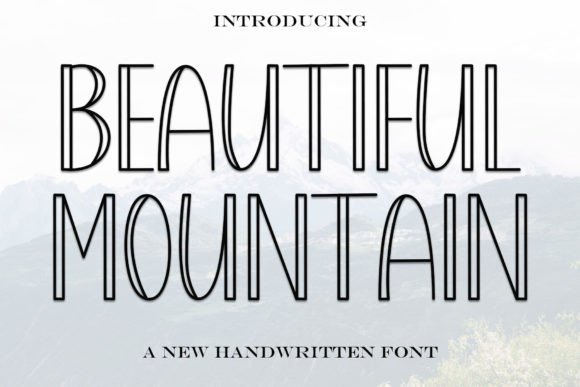 Beautiful Mountain Font Review for Real Projects