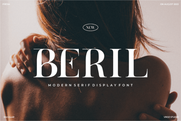 Beril: A Modern Display Serif Font for Web Design