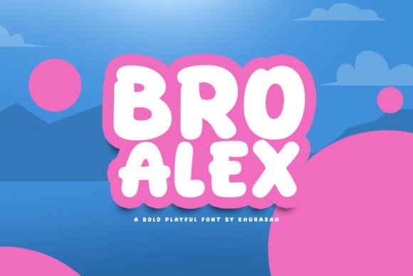 Bro Alex Display Font for Web Design
