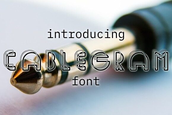 Cablegram: A Modern Typeface for Editorial Design