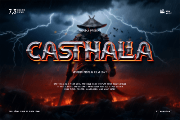 Casthalia: A Modern Font That Boosts Brand Identity