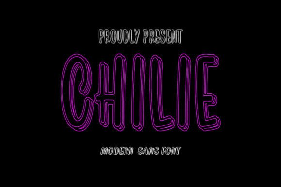 Chilie Font for Branding Projects