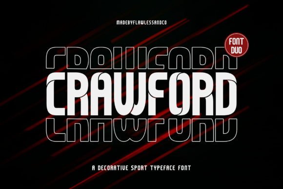 Crawford Font for Handmade Creations