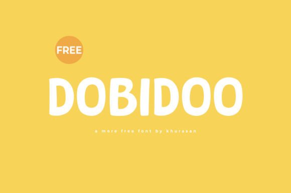 Dobidoo: A Modern Display Font for Web Design