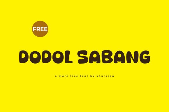 Dodol Sabang for Web Design: A Modern Display Font Review