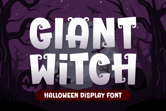Elevate Your Brand with the Giant Witch Display Font