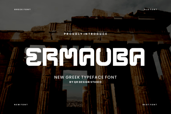 Ermauba: A Greek Typeface for Stronger Brand Visuals