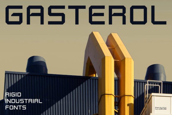 Gasterol Font for Handmade Projects