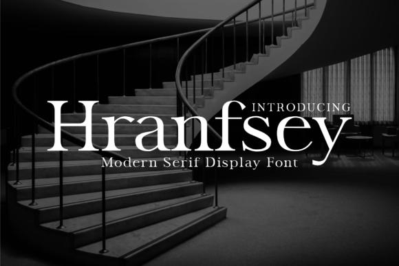 Hranfsey: A Timeless Serif Font for Modern Branding