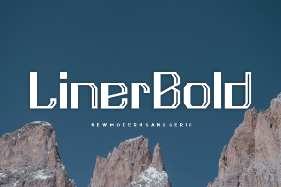 Linerbold: A Modern Display Font for Impactful Branding
