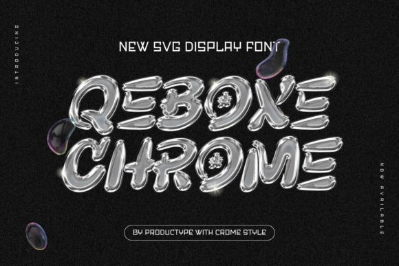 Qebox Chrome Font for Bold Web Design