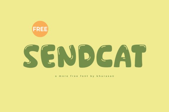 Sendcat: A Modern Display Font for Web Design
