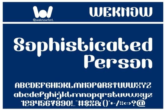 Sophisticated Person Font Review for Branding Projects