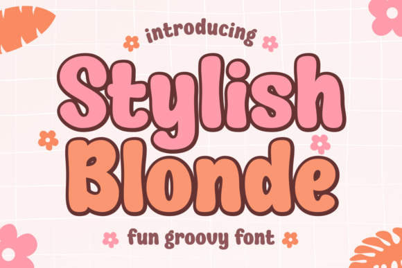 Stylish Blonde Font for Branding Projects