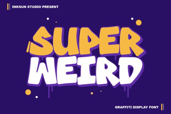 Super Weird Font for Handmade Creations