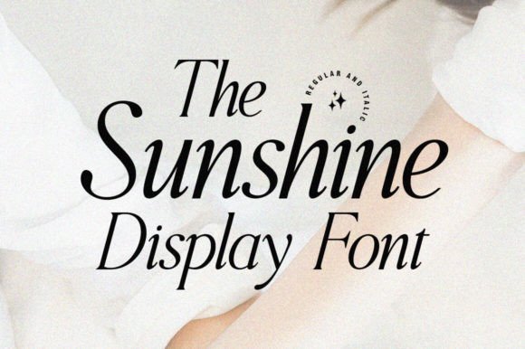 The Sunshine Display: A Versatile Serif Font for Modern Branding